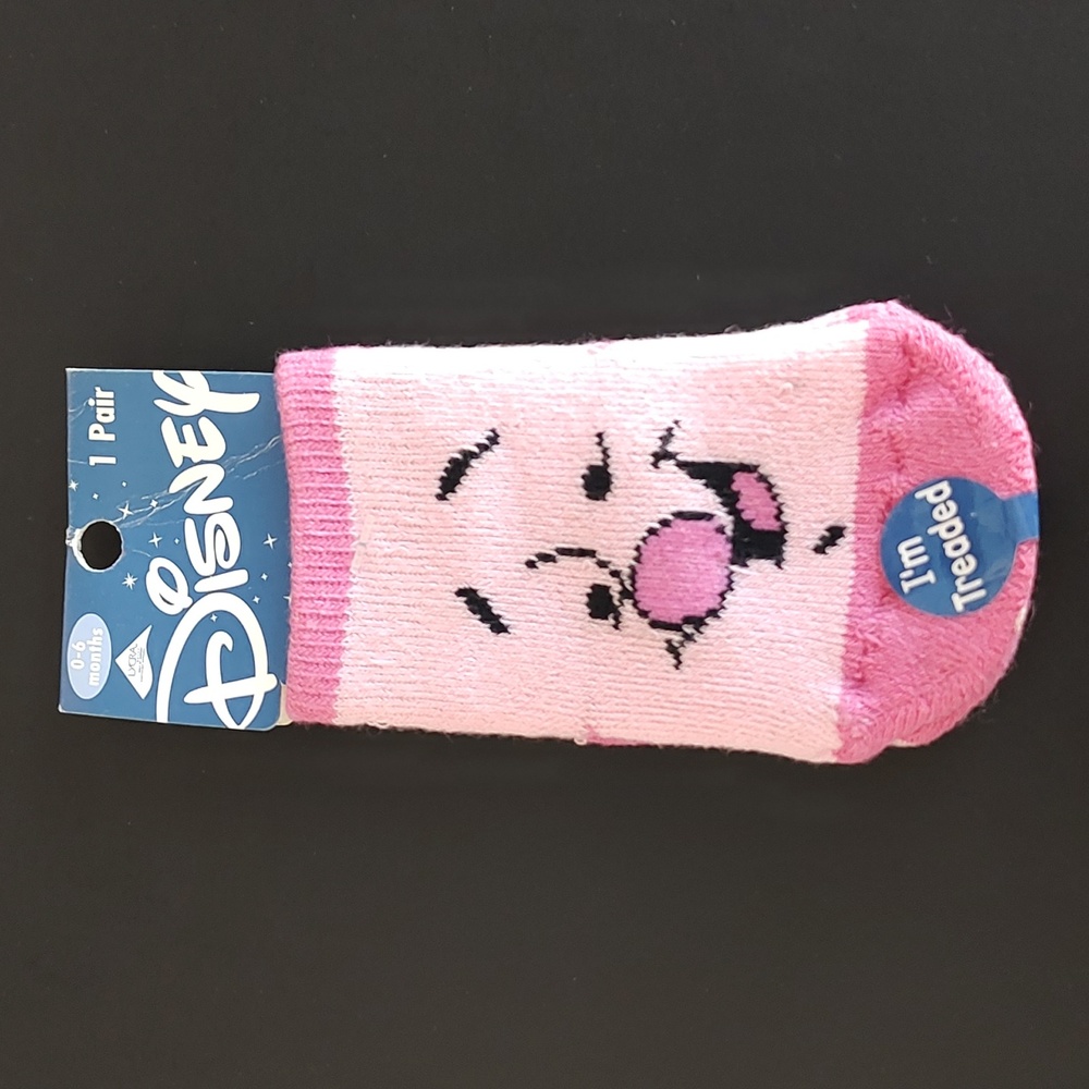 Piglet baby socks 0-6 months NWT